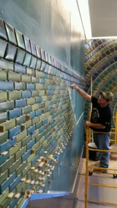 wall Sample wall | Battle Creek Tile & Mosaic