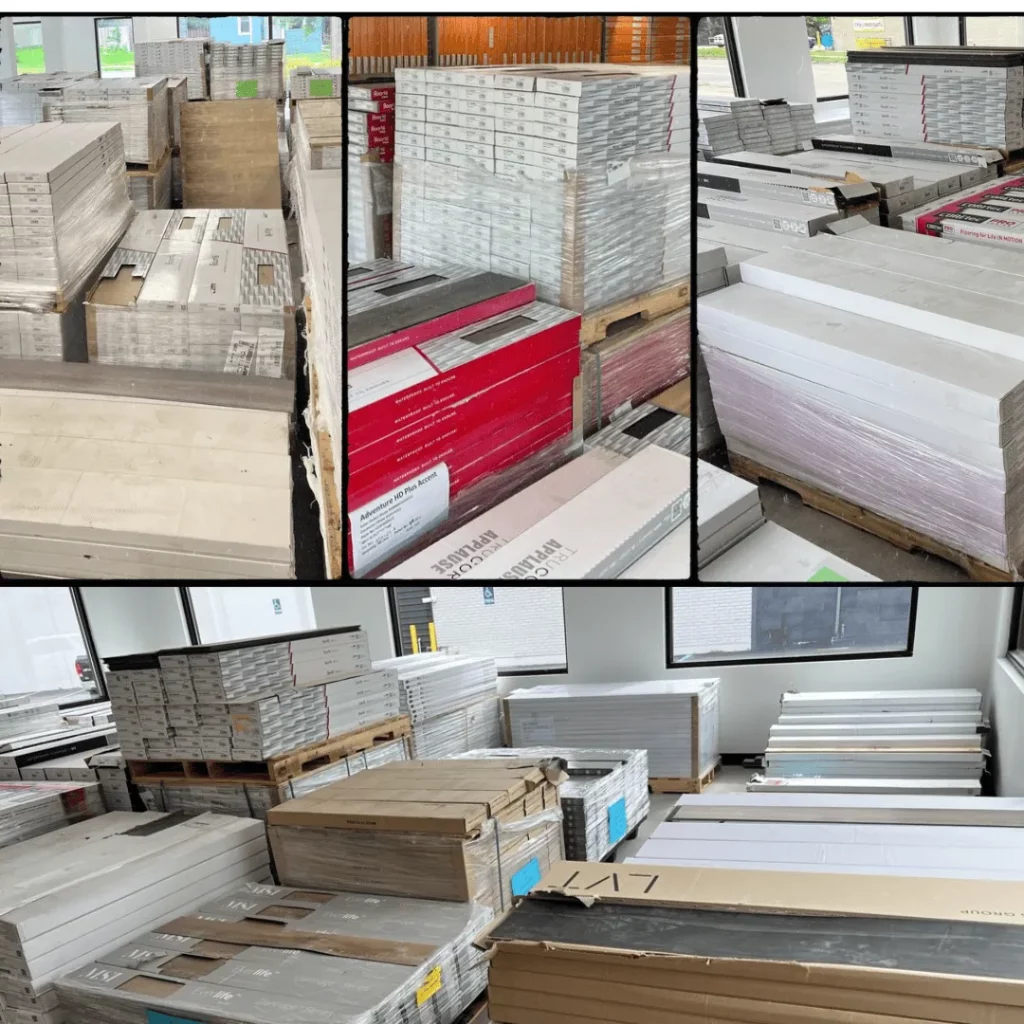 Floor samples at store | Battle Creek Tile & Mosaic