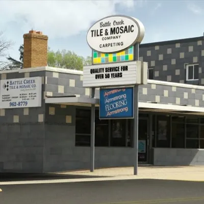 Store sign board | Battle Creek Tile & Mosaic