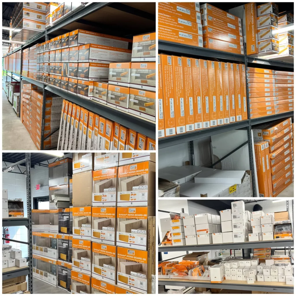 Samples at store | Battle Creek Tile & Mosaic