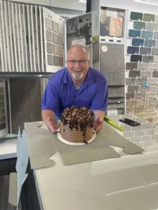 Team celebration | Battle Creek Tile & Mosaic